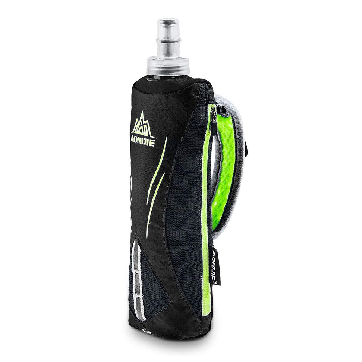Azarxis TPU Soft Flask Collapsible Water Bottles BPA-Free 250ml 350ml 500ml for Hydration Vest Pack Running Hiking Cycling Climbing