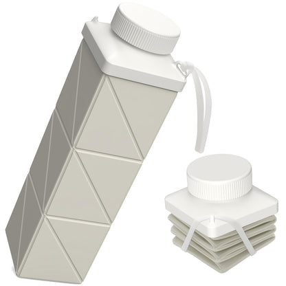 BEAUTAIL Collapsible Water Bottles 21oz/610mL, Silicone Travel Water Bottle