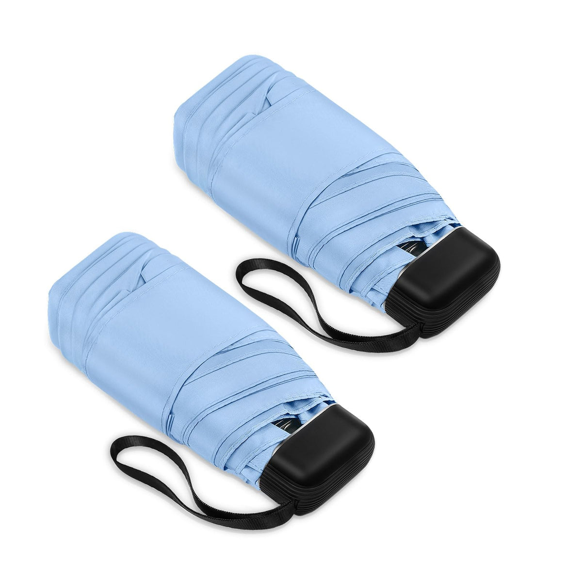 Mini Travel Umbrella Compact for Purse Lightweight Nano Waterproof for Rain