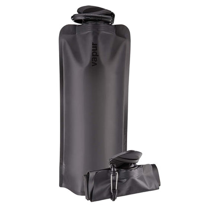 Vapur Collapsible Water Bottle with Carabiner, 34oz (1L), Night Blue