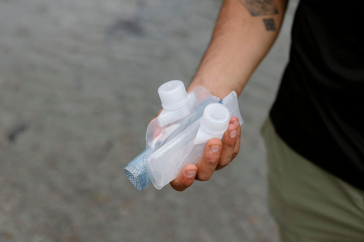 Platypus SoftBottle Collapsible Backpacking Water Bottle with Closure Cap