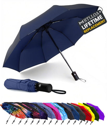 MRTLLOA Travel Essentials Mini/Compact Umbrella for Purse