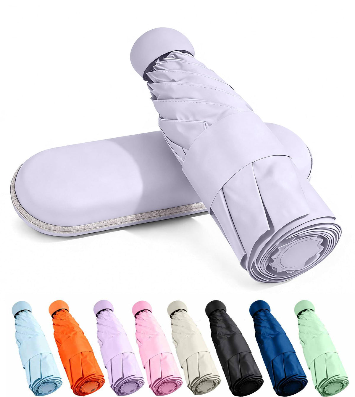 MRTLLOA Travel Essentials Mini/Compact Umbrella for Purse