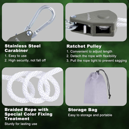 Vigorport Retractable Travel Clothesline, Portable Clothes Laundry Line