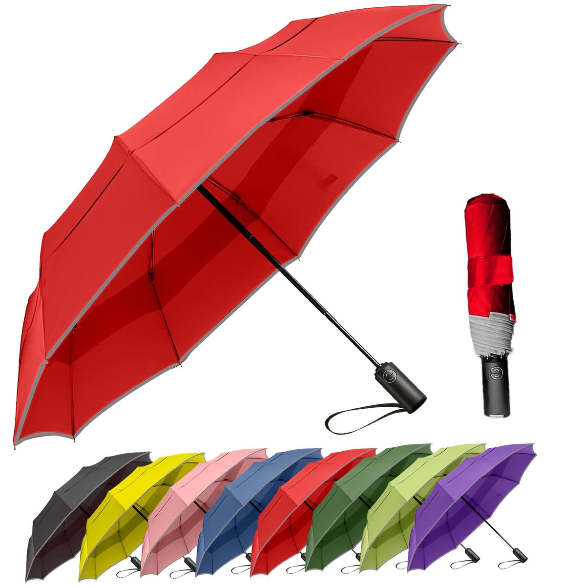 MRTLLOA Travel Essentials Mini/Compact Umbrella for Purse