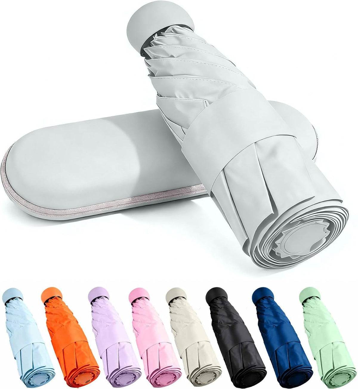 MRTLLOA Travel Essentials Mini/Compact Umbrella for Purse