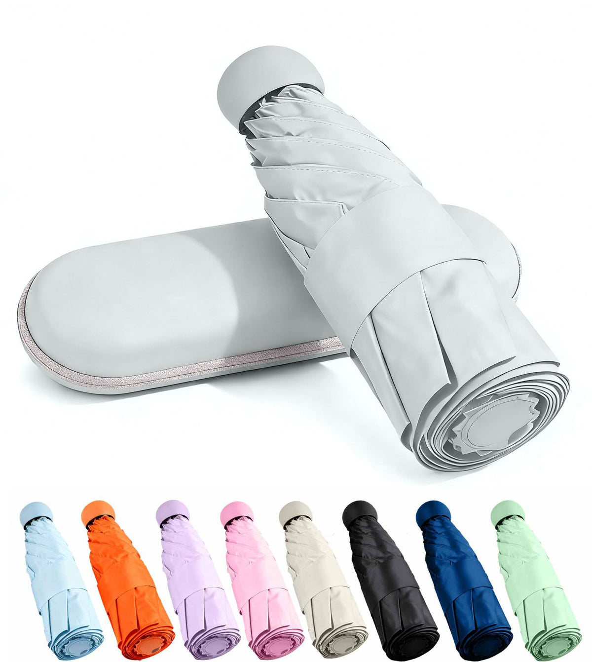 MRTLLOA Travel Essentials Mini/Compact Umbrella for Purse