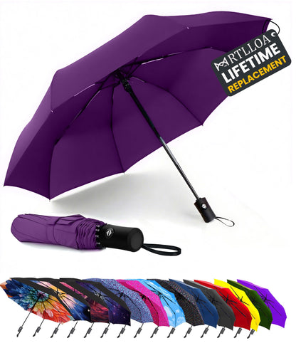 MRTLLOA Travel Essentials Mini/Compact Umbrella for Purse