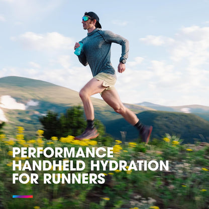 HydraPak SkyFlask Speed - Collapsible Handheld Running Water Bottle (350ml, 500ml, 500ml Insulated) - Adjustable Strap, Lightweight, Spill-Proof Cap