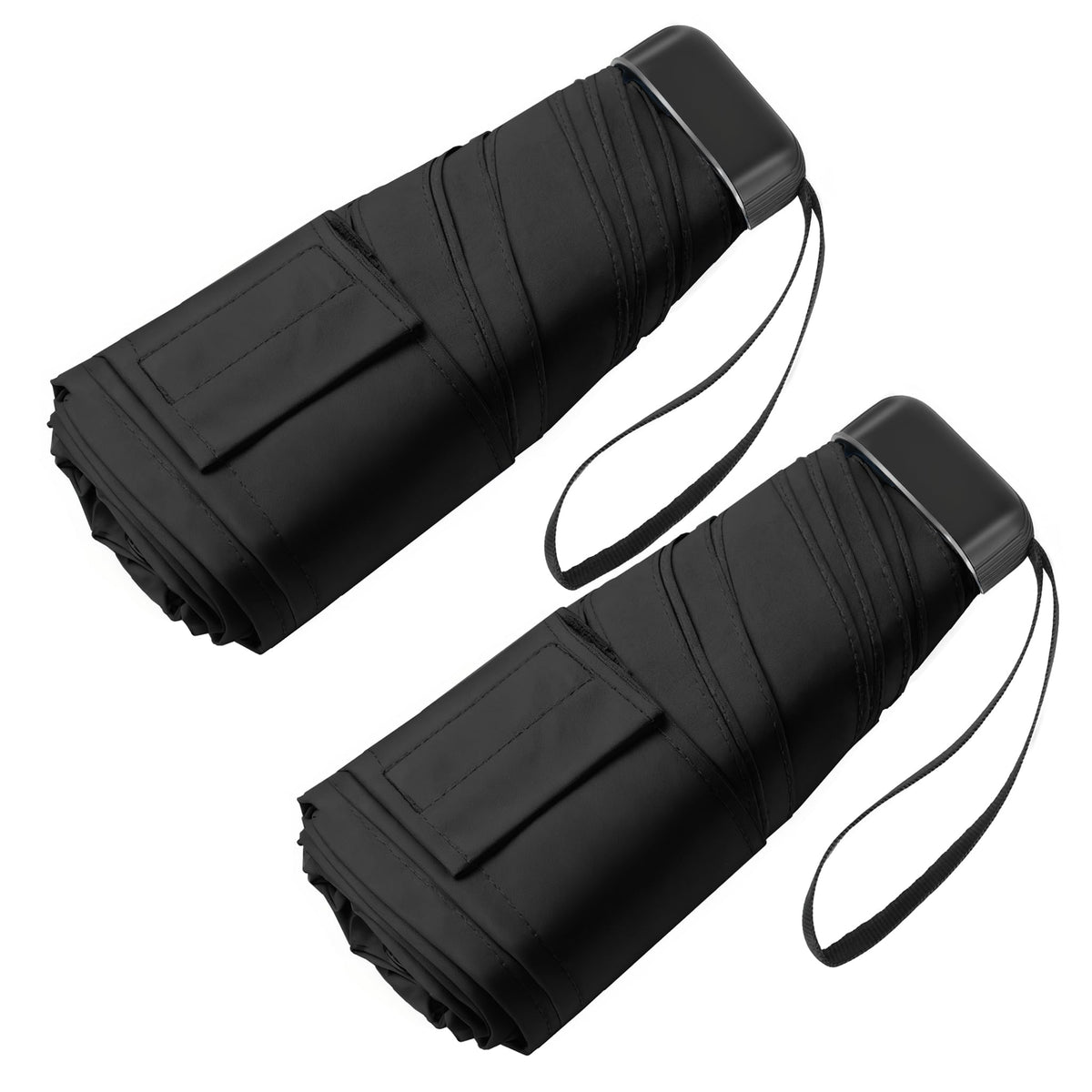 Mini Travel Umbrella, Ultra Waterproof Flat Compact Small for Pocket Purse