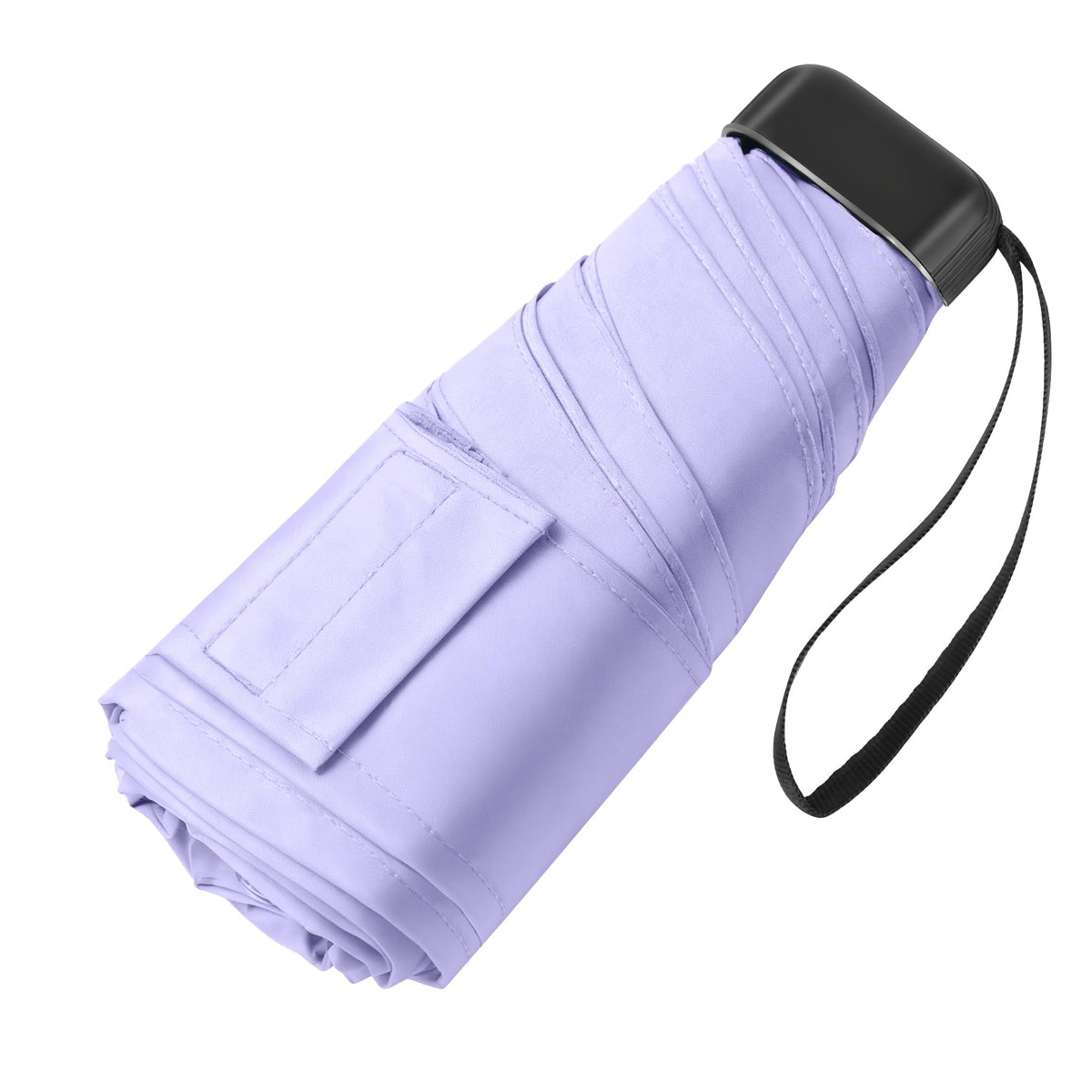 Mini Travel Umbrella, Ultra Waterproof Flat Compact Small for Pocket Purse