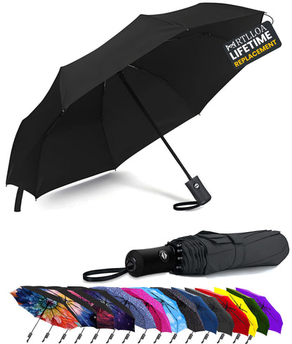 MRTLLOA Travel Essentials Mini/Compact Umbrella for Purse