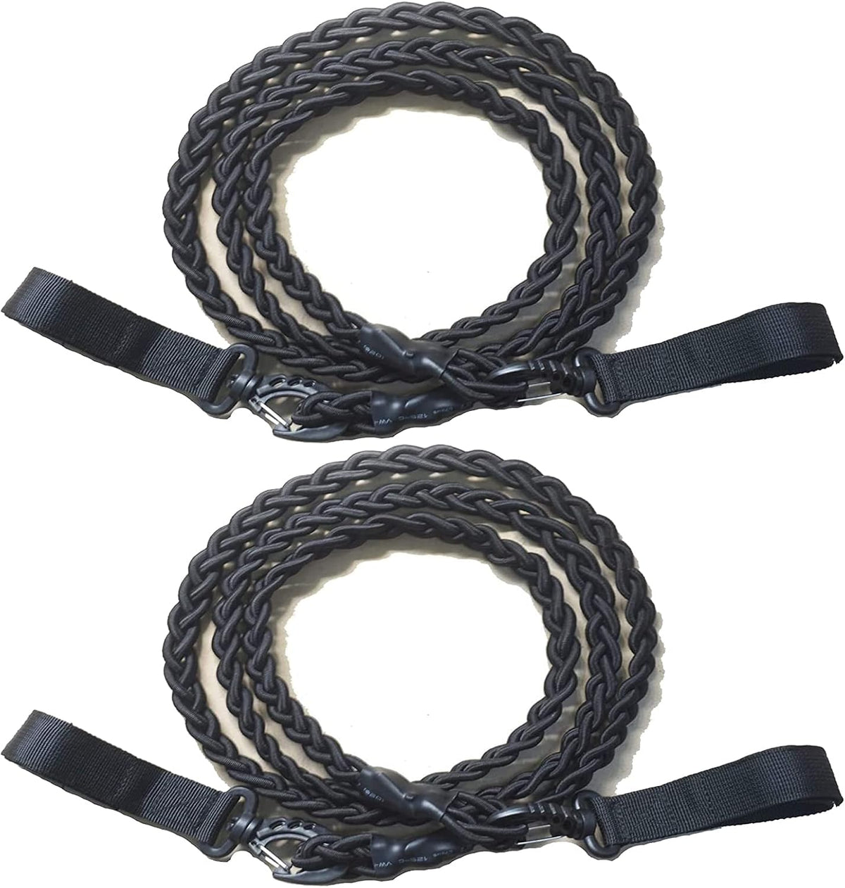 2 Pack Tri-Braided Cord Clothes Line Clothes Drying Rope Travel Clothesline Windproof Clothes Line for Longer Trips Where You Need to do Laundry in Your Room or Camping - No Hanger Needed