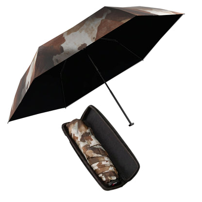 Knirps X4U My Clever Companion– 90cm Diameter Windproof Manual Open/Close Umbrella, Small and Compact Design for Travel and All Weather Protection, with Retractable Feature and Travel Case