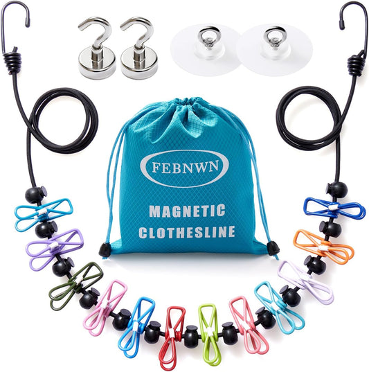 Magnetic Clothesline for Cruise Ship,Portable Clothes Line for Traveling