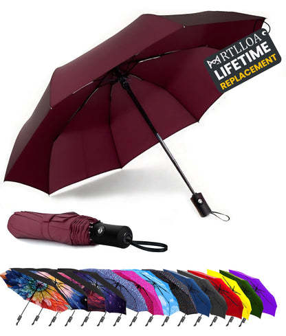 MRTLLOA Travel Essentials Mini/Compact Umbrella for Purse