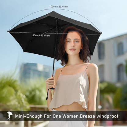 Mini Travel Umbrella Compact for Purse Lightweight Nano Waterproof for Rain
