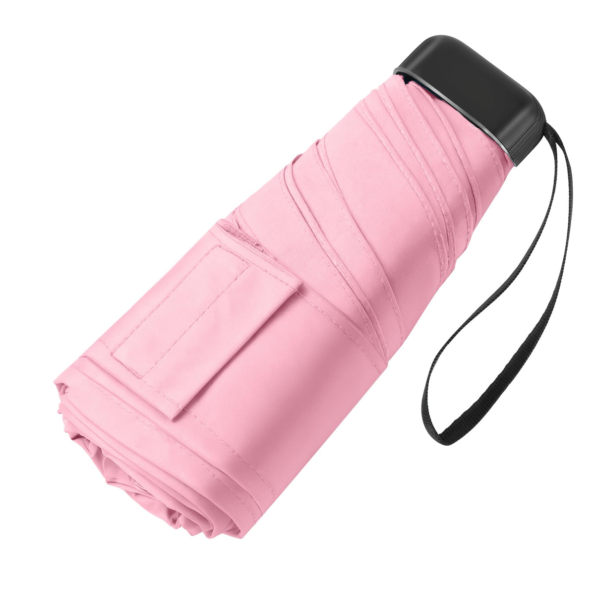 Mini Travel Umbrella, Ultra Waterproof Flat Compact Small for Pocket Purse