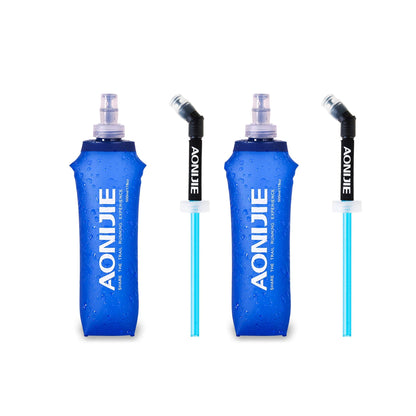 AONIJIE Soft Water Bottle, 2 Pack, 500ml