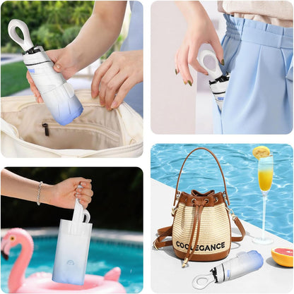 Mini Travel Umbrella Small Umbrella for Travel UV Parasol Compact Foldable