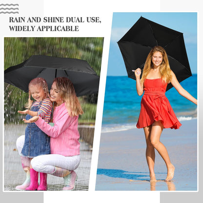 Sweetude 12 Pcs Mini Umbrellas Bulk for Purse, Travel