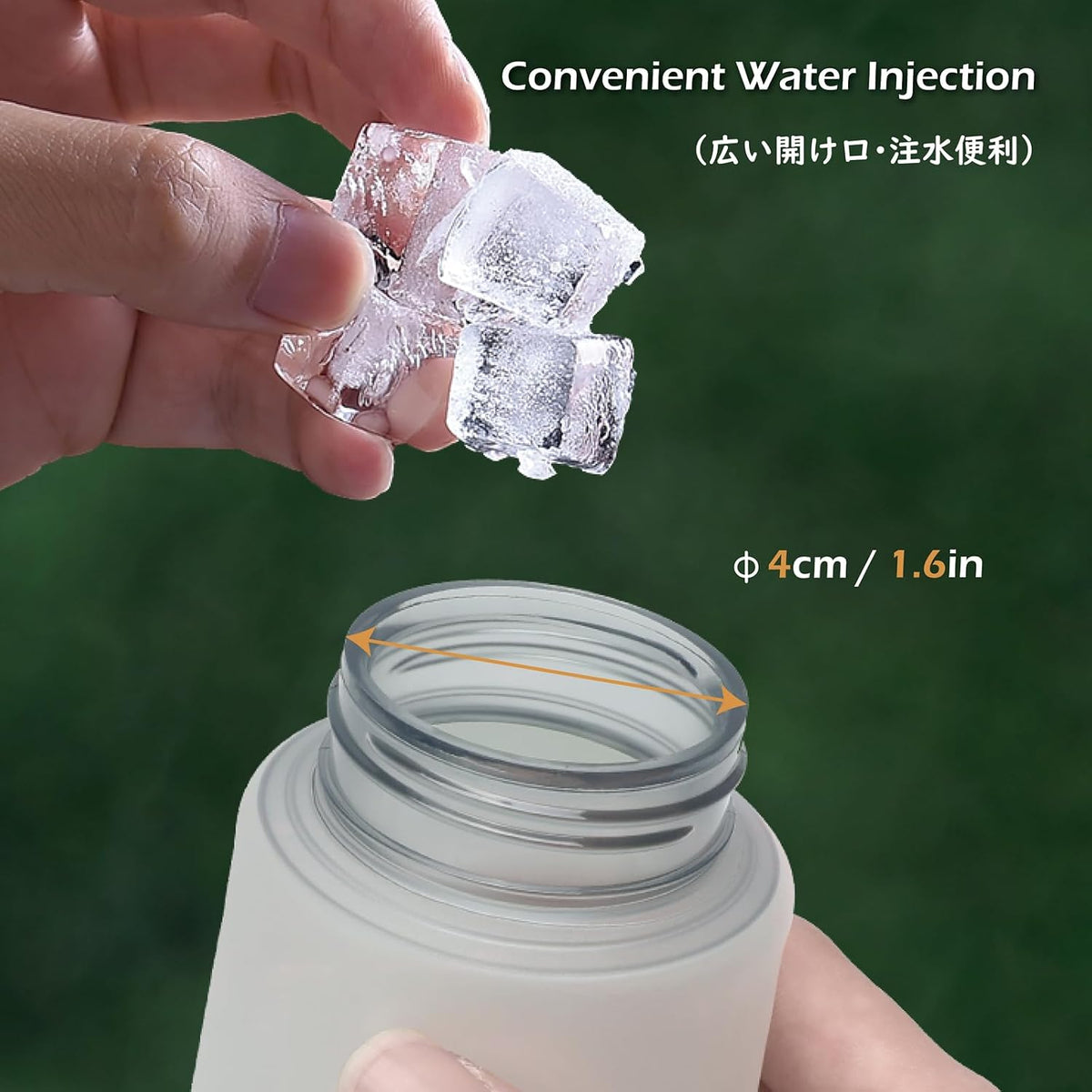 TRIWONDER Running Water Bottle Handheld Plastic Flask Hydration Vest Packs Waist Belt Replacement for Runners Marathon Cycling Hiking