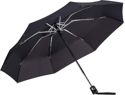 Goothdurs Automatic Mini Travel Windproof Umbrella Compact Auto Open/Close Small Lightweight Folding Rain Umbrellas for Women Men