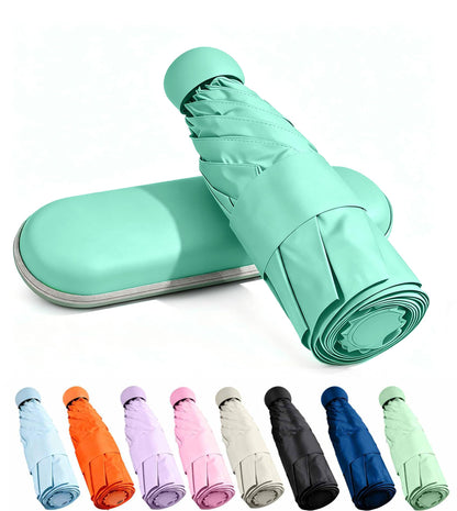 MRTLLOA Travel Essentials Mini/Compact Umbrella for Purse