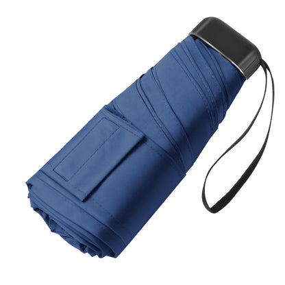Mini Travel Umbrella, Ultra Waterproof Flat Compact Small for Pocket Purse