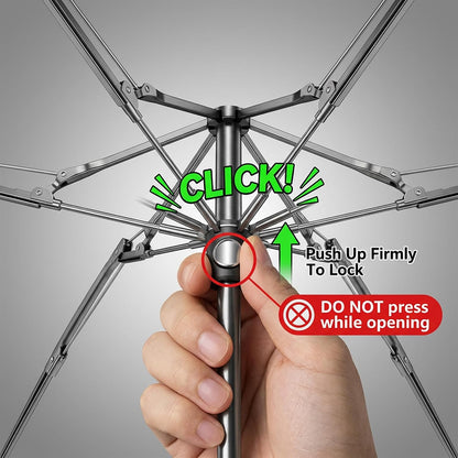 GAOYAING Small Mini Umbrella with Case Light Compact Design Perfect for Travel Lightweight Portable Parasol Outdoor Sun&Rain Umbrellas 34 Inches