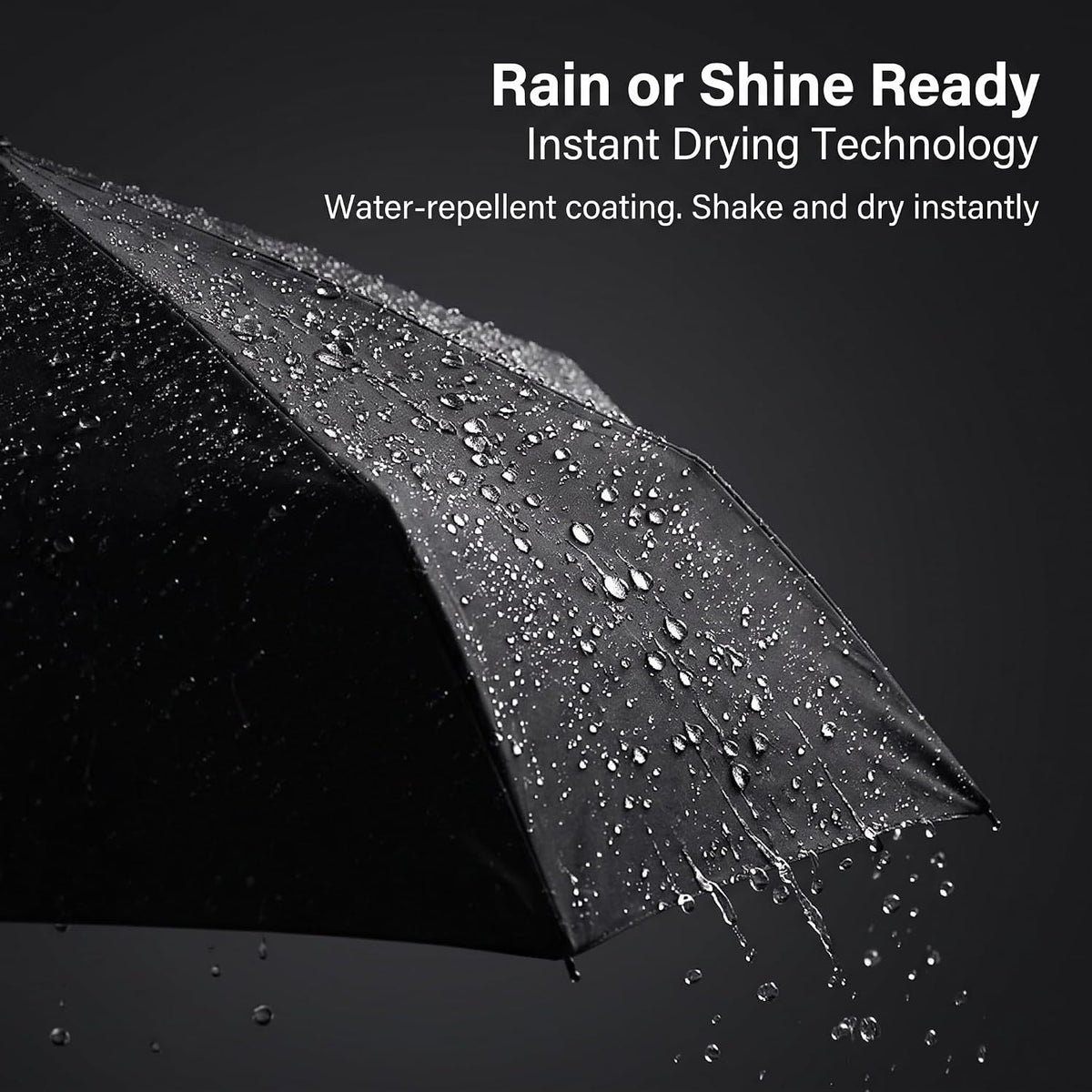 Mini Travel Umbrella UPF 50 Compact Folding Parasol for Sun