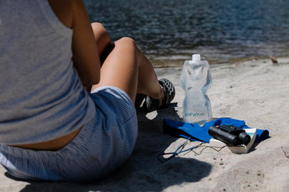 Platypus SoftBottle Collapsible Backpacking Water Bottle with Closure Cap
