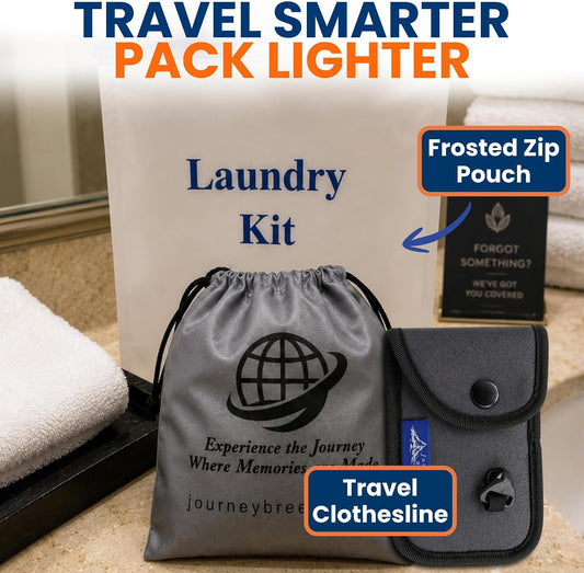 Travel Clothesline – Lightweight Portable Clothesline & Elastic Travel Clothesline Strong Indoor/Outdoor Clothesline, Drying Line for Travel Laundry for Hotels, Cruises & Camping