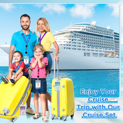 Cruise Essentials 2026,FACULX Cruise Must Haves Kit Luggage Tags