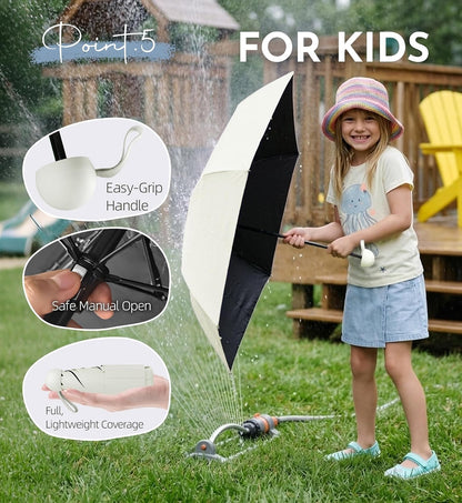 Umbrella Travel Size Mini Umbrella with UPF 100+ UV Rain Protection