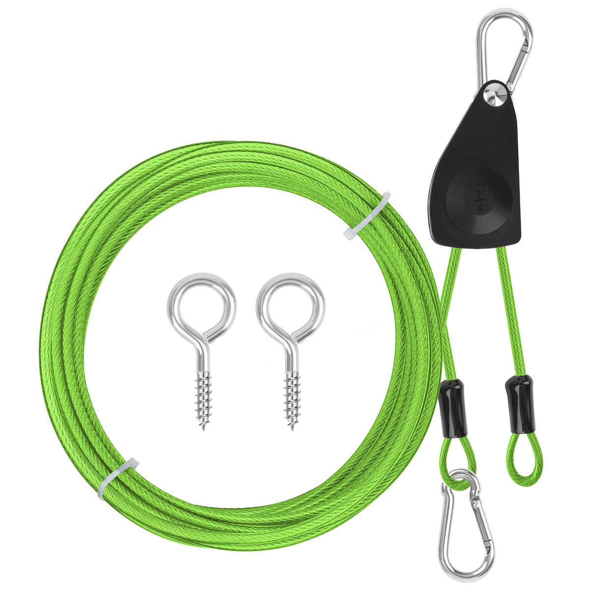 20FT Retractable Travel Clothesline, Outdoor Clothesline Drying