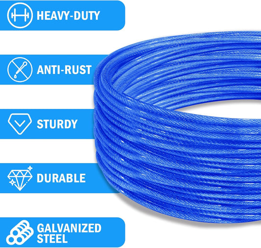 Clothes Line Outdoors 40ft Retractable with Hooks