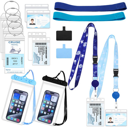 Cruise Essentials Set, 11-Piece Travel Accessories Kit