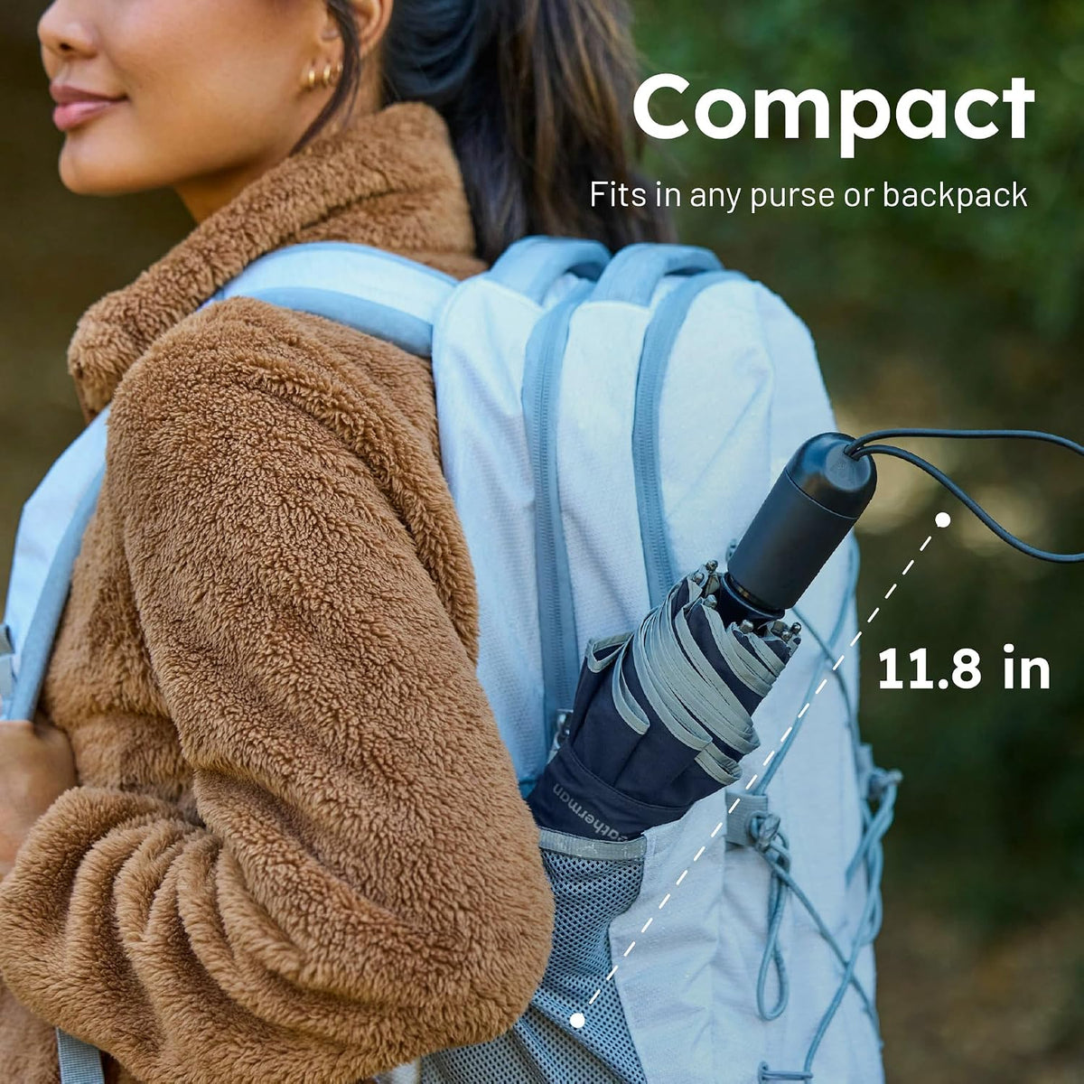 Weatherman Premium Small Compact Mini Umbrella for Travel