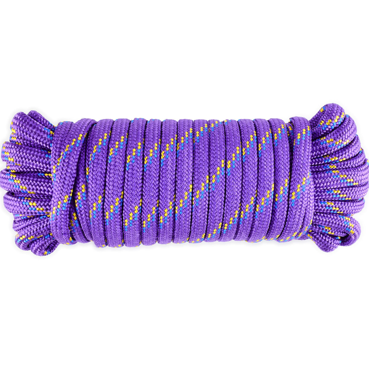 Wellmax 3/8 Nylon Rope, 50ft Diamond Braid, Green