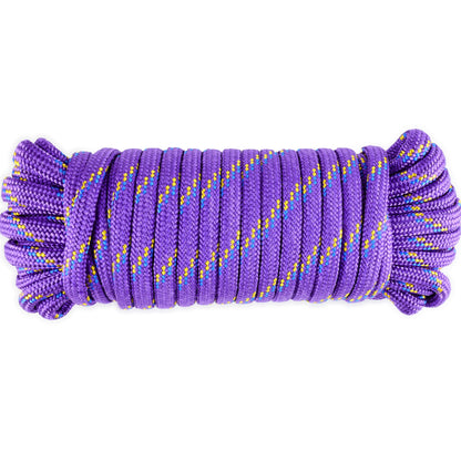 Wellmax 3/8 Nylon Rope, 50ft Diamond Braid, Green