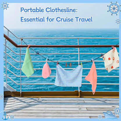Cruise Essentials Set, 11-Piece Travel Accessories Kit