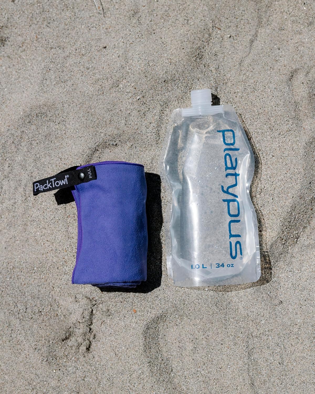 Platypus SoftBottle Collapsible Backpacking Water Bottle with Closure Cap